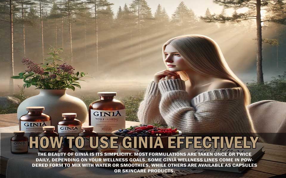 How to Use Giniä Effectively