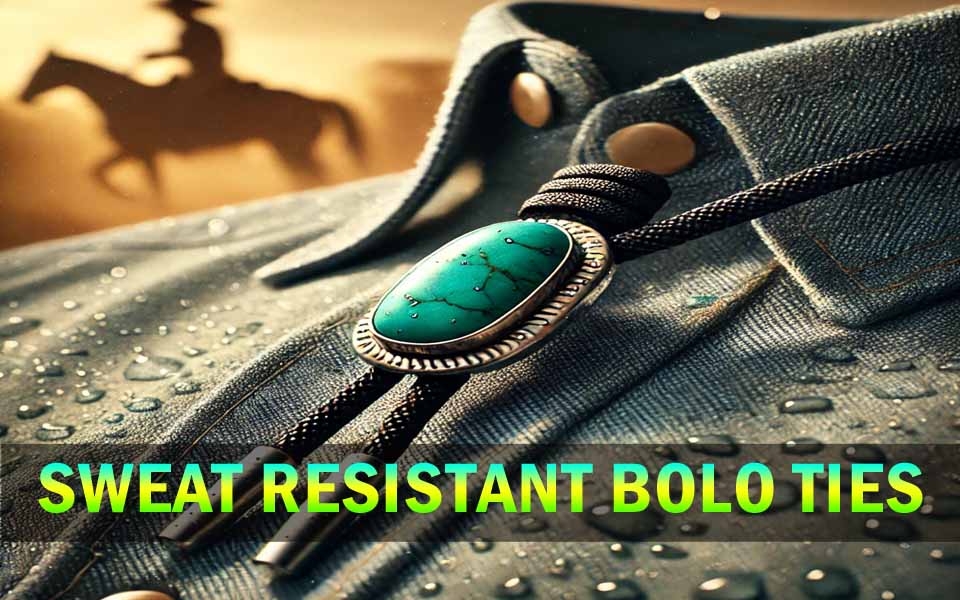 Sweat Resistant Bolo Ties