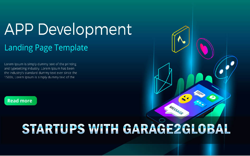 for startups with Garage2Global