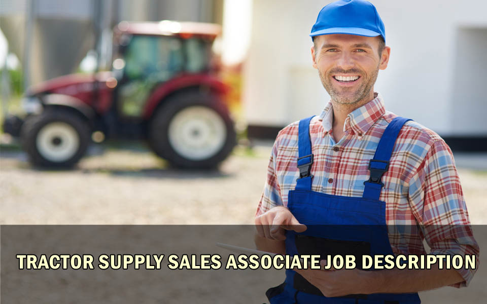 tractor supply sales associate job description